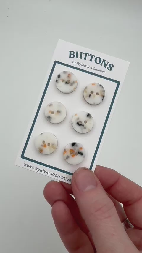 Speckled Buttons - Spooky