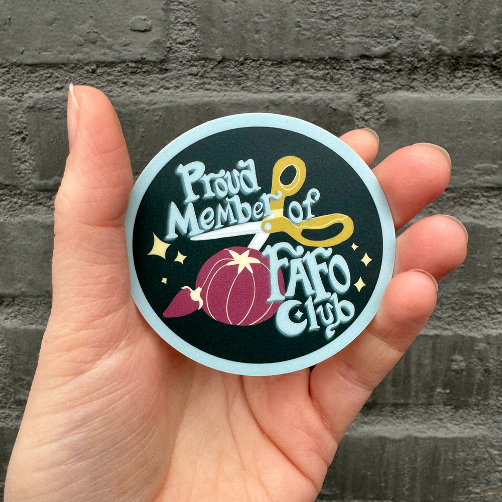 Proud Member of the FAFO Club Sticker