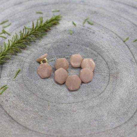 Quartz Buttons - Blush (10mm)