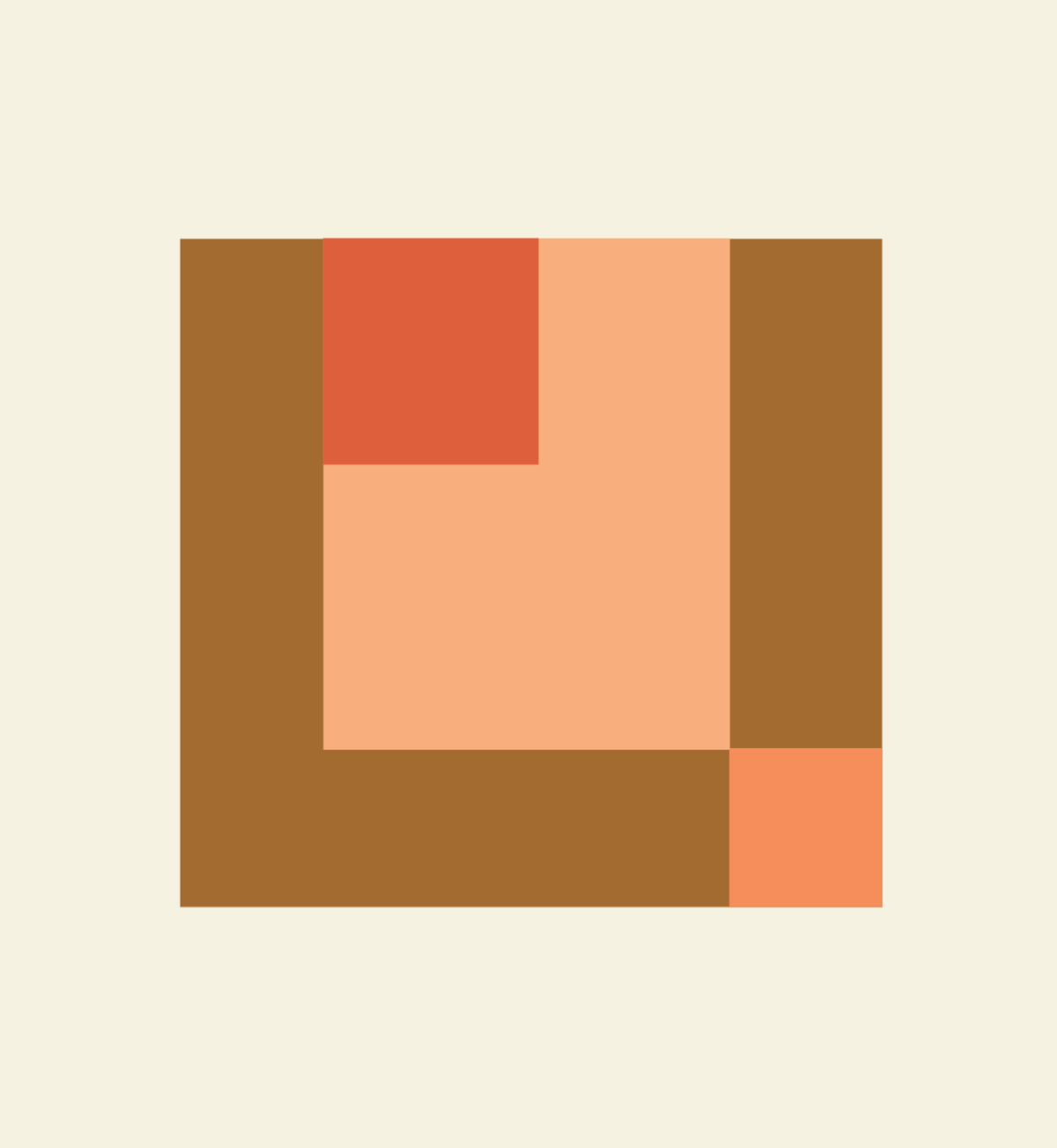 TC Raven's Nest Quilt Kit - Peachy