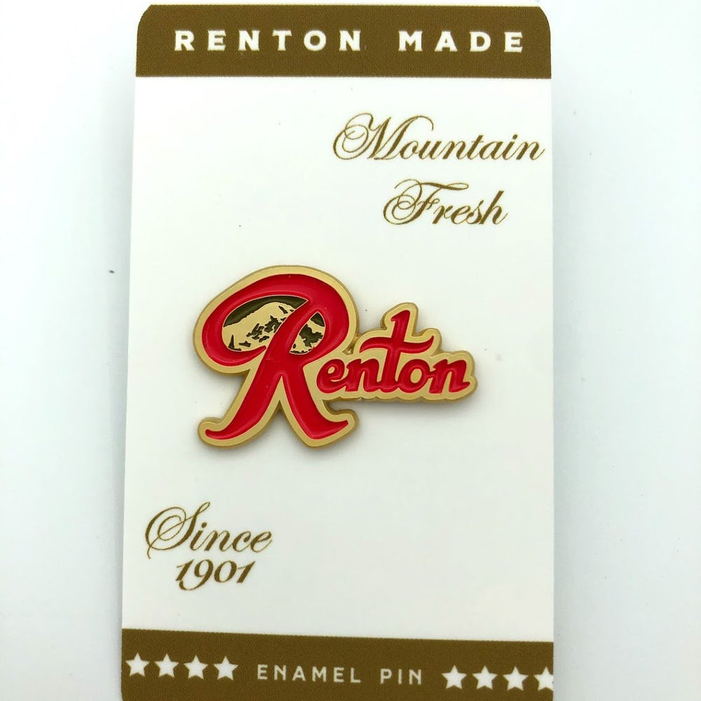 Renton Enamel Pin