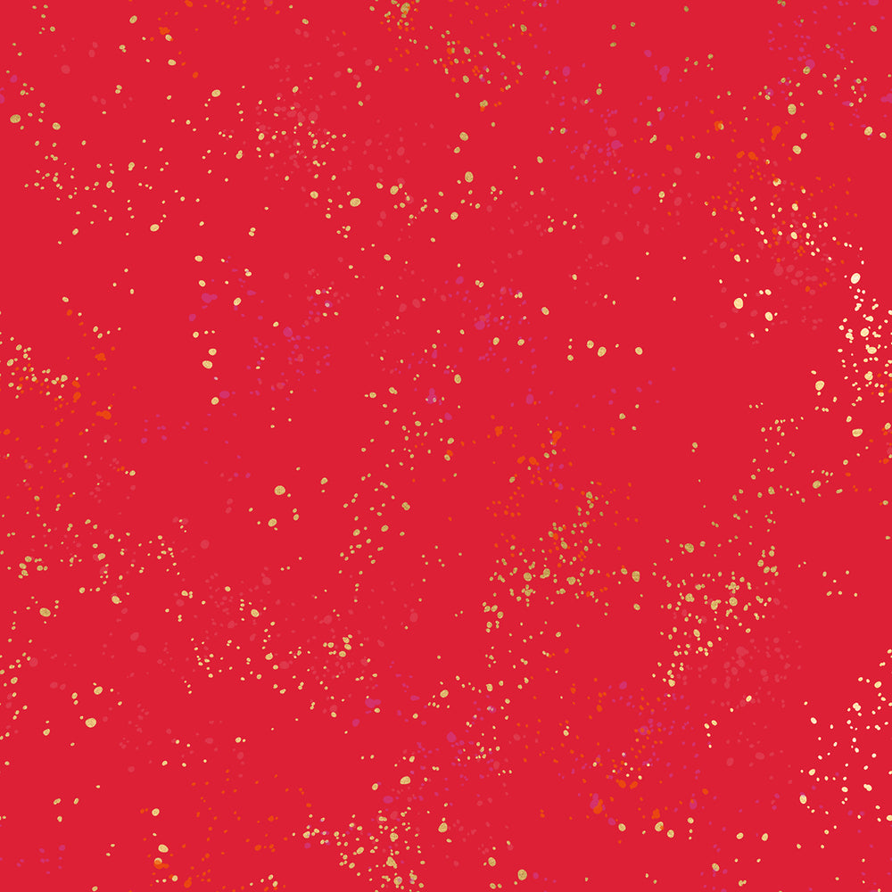 Speckled Metallic Scarlet