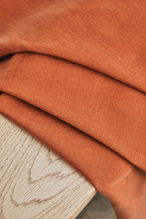 Sera Weighty Cotton Blend - Rust