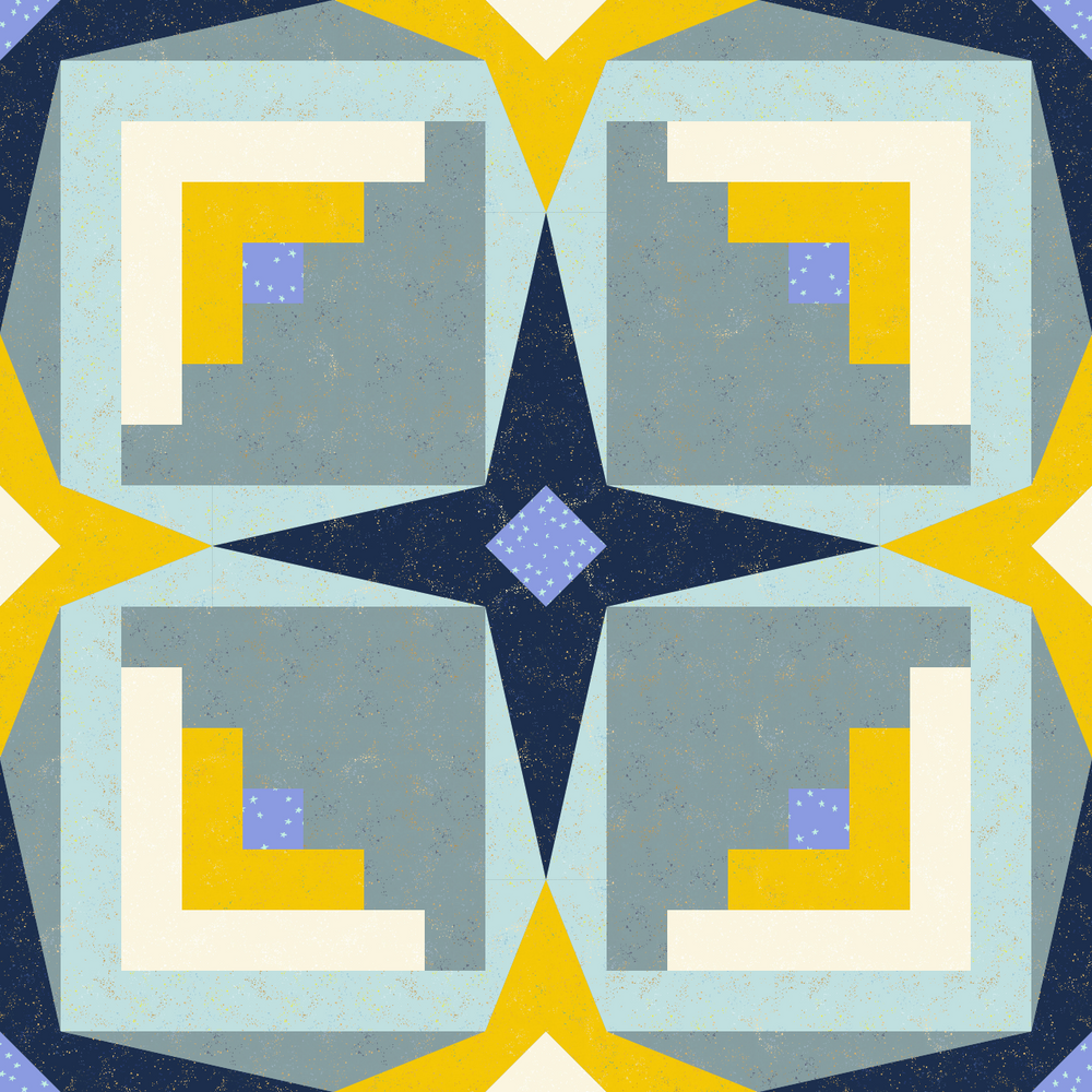 Sky Cabin Quilt Kit - Crescent City House of Sky and Breath