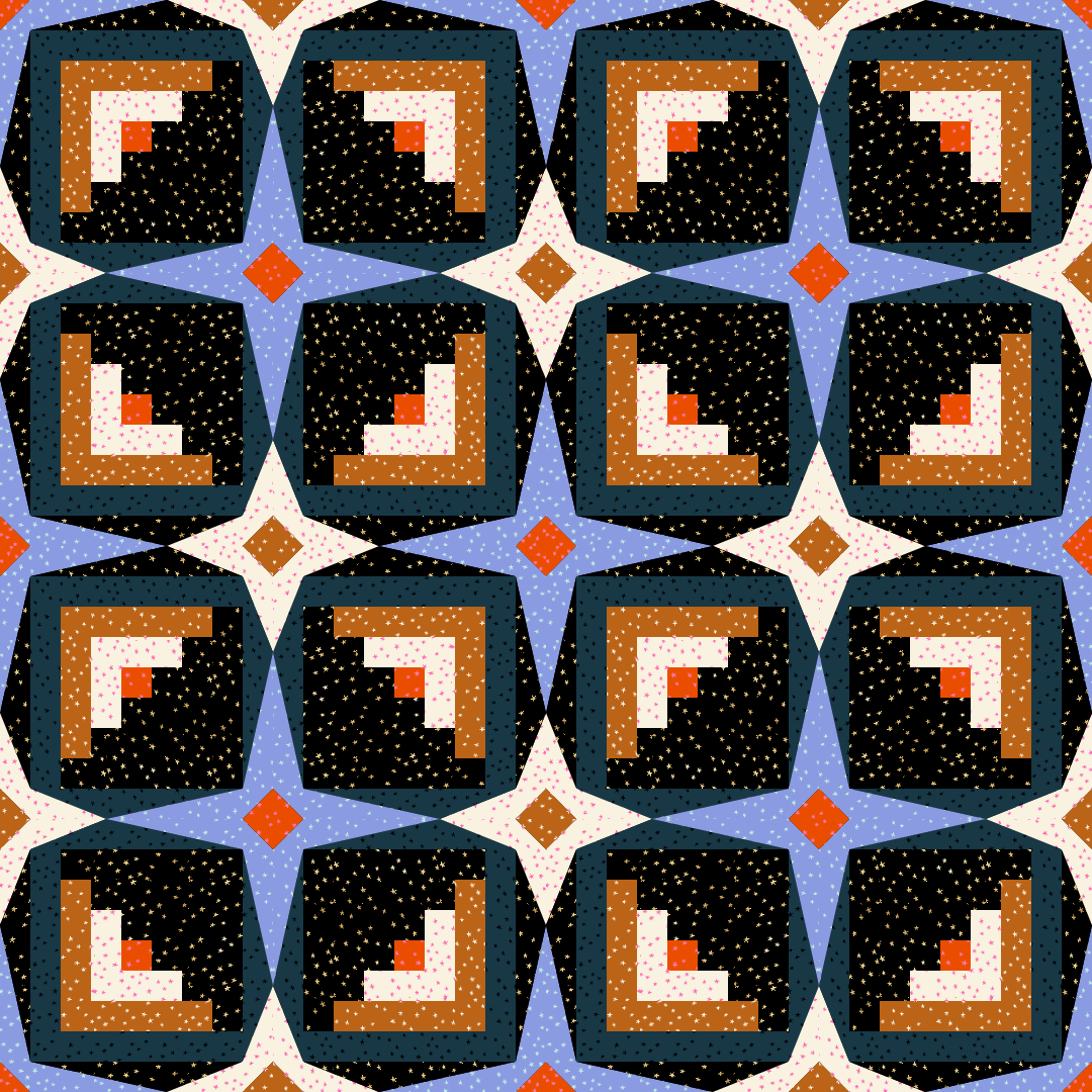 Sky Cabin Quilt Kit - Starry