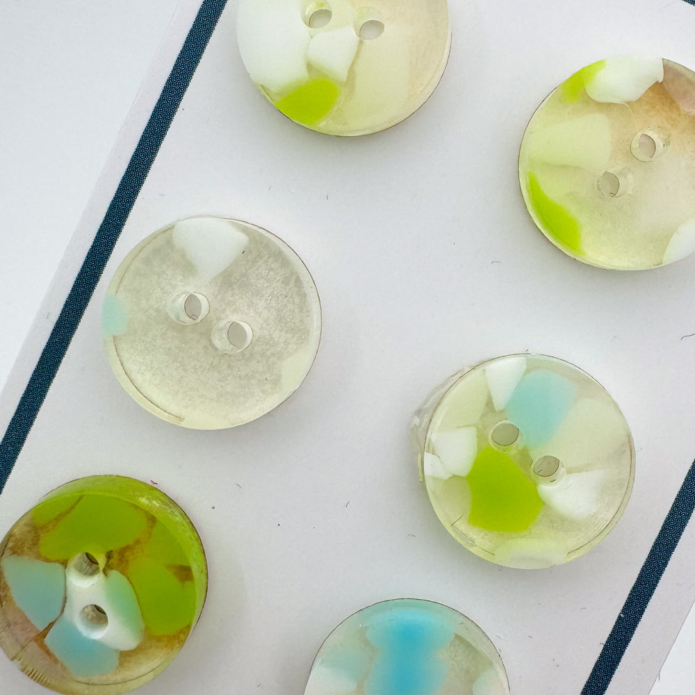 
                      
                        Speckled Buttons - Blue, Green, and White
                      
                    