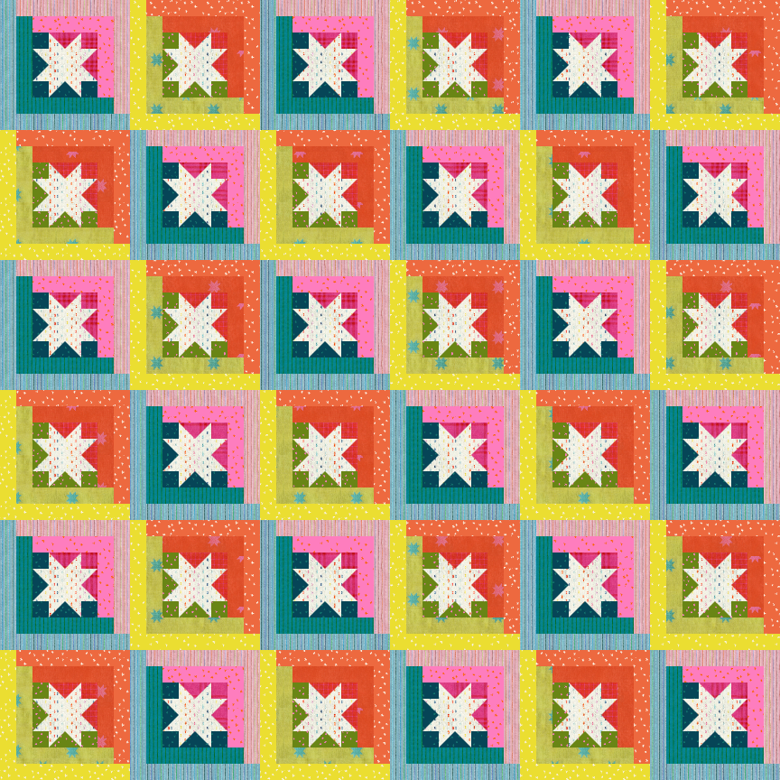 Spectra Quilt Kit - Warp + Weft
