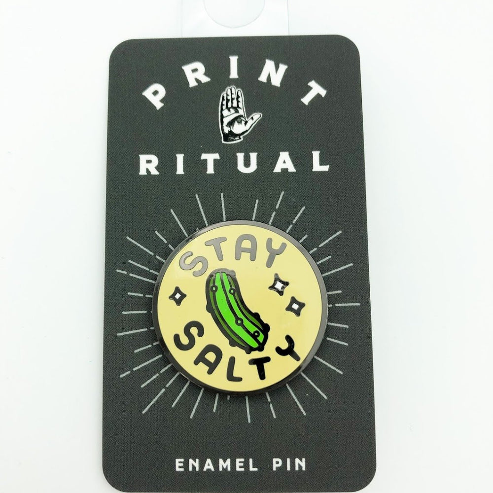 Stay Salty Enamel Pin 