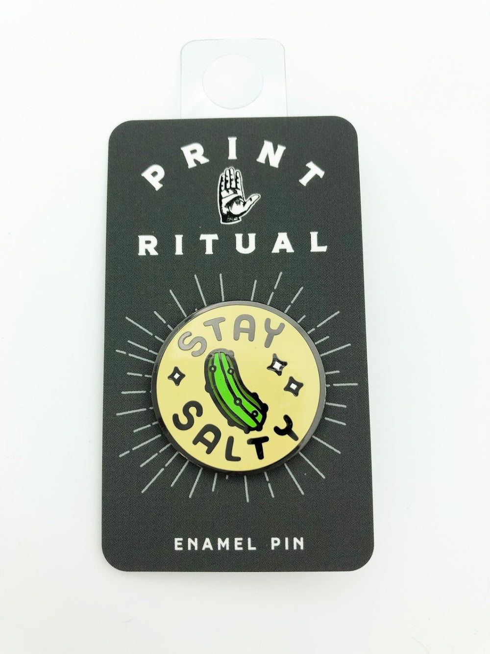 Stay Salty Enamel Pin 