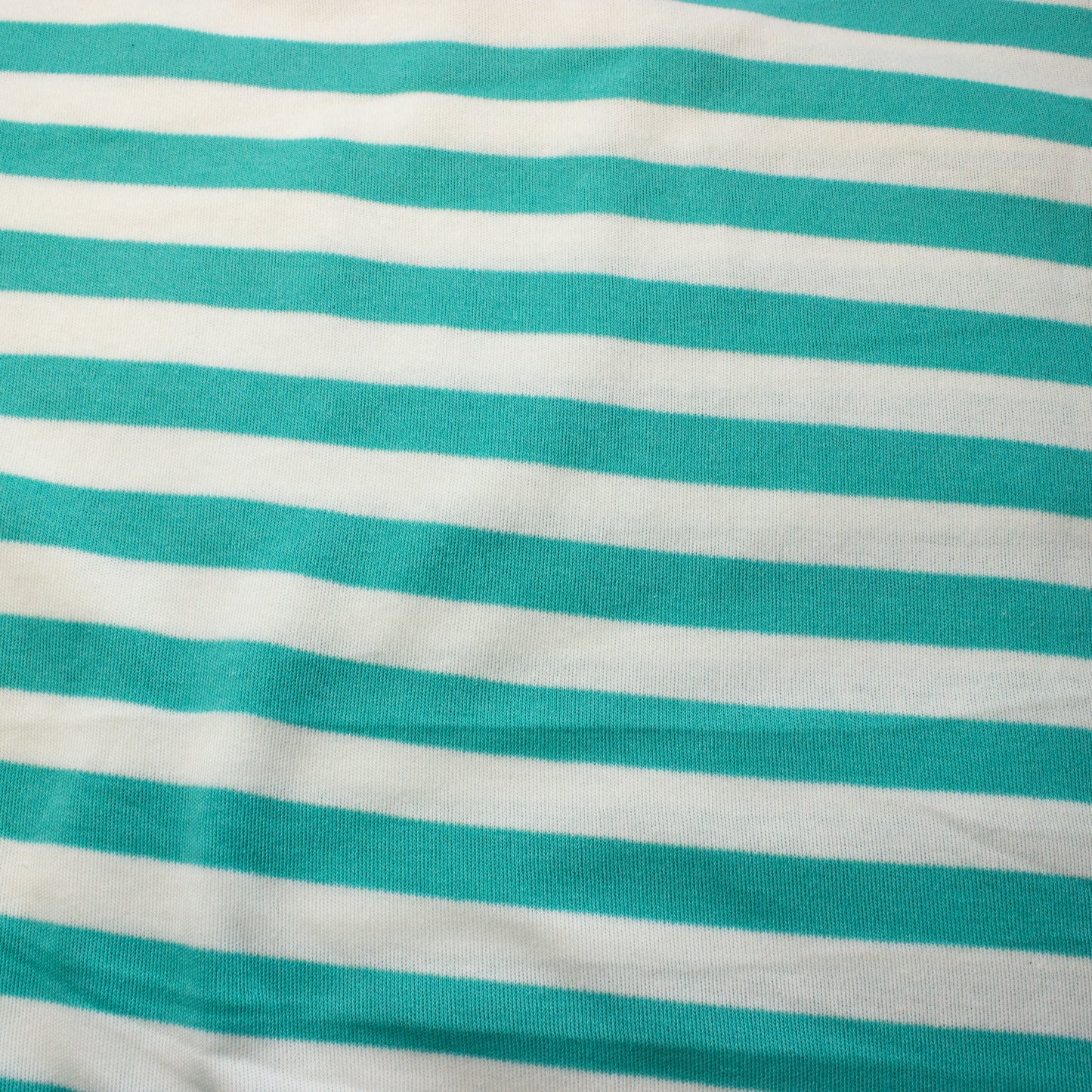 ReStash: Teal Stripe Knit - Sold by the 1/2 yd