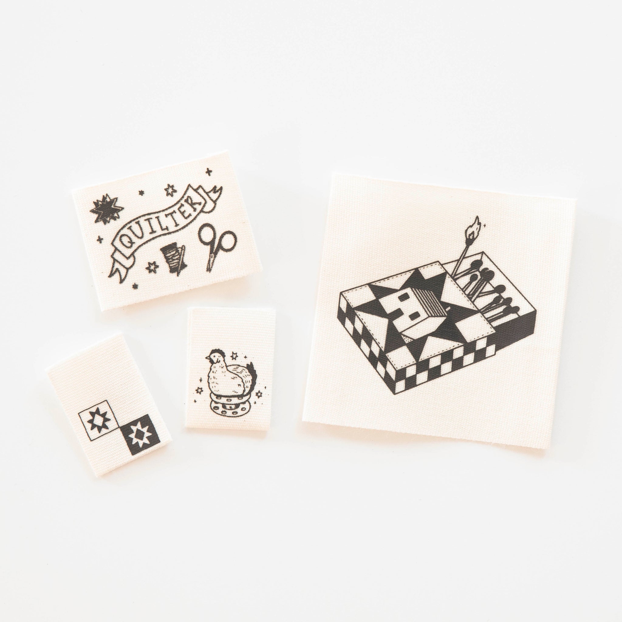 Toad & Sew Quilt Labels (Multipack of 4) – Wyldwood Creative
