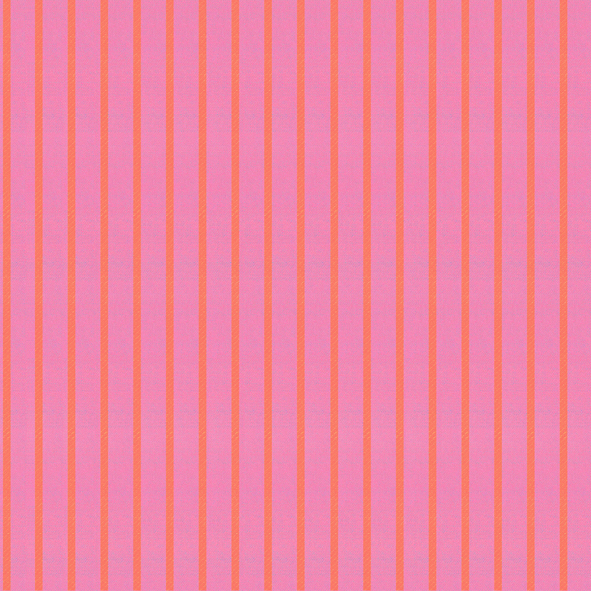 Warp & Weft - Ooh Lucky Lucky - Apron Stripe - Bright Pink