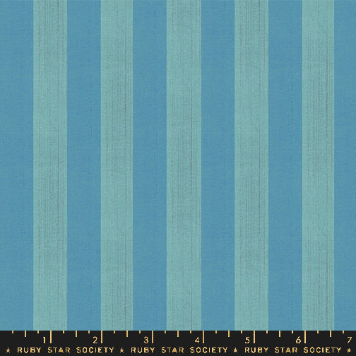 Warp & Weft - Ooh Lucky Lucky - Clothesline Stripe - Turquoise