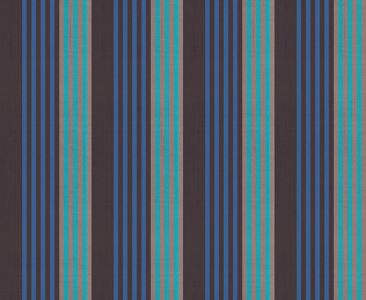 Warp & Weft - Ooh Lucky Lucky - Ribbon Stripe - Soft Black