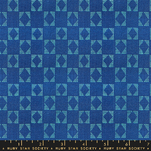 Warp & Weft - Ooh Lucky Lucky - Star - Light Bluebell