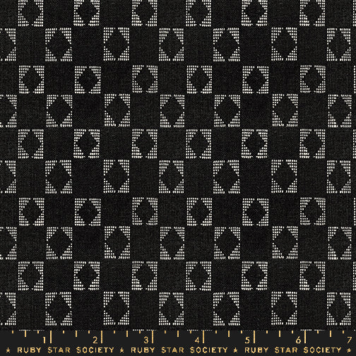 Warp & Weft - Ooh Lucky Lucky - Star - Soft Black