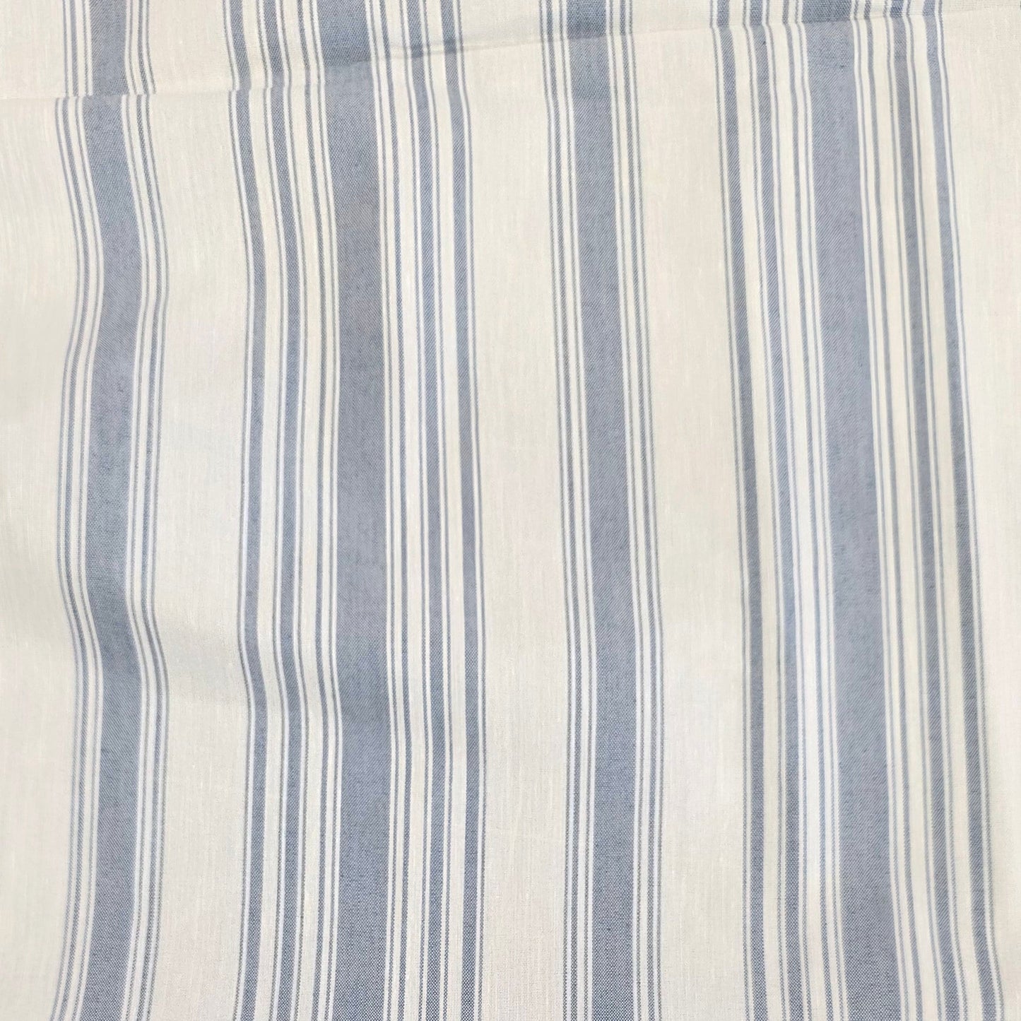 ReStash: 2.5yd Blue and White Striped Cotton