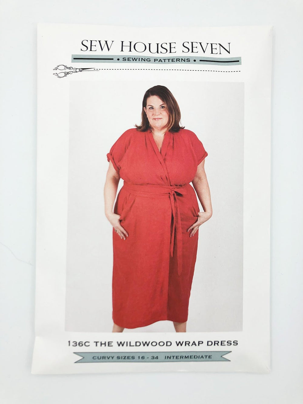 Wildwood Wrap Dress Pattern - Sizes 16-34 (up to 65