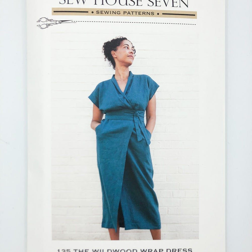 Wildwood Wrap Dress Pattern - Sizes 00-22 (up to 50" hip)