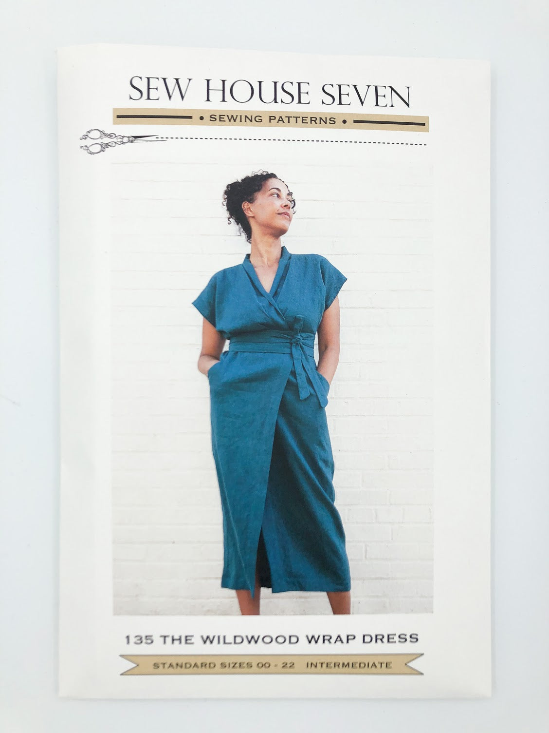 Wildwood Wrap Dress Pattern - Sizes 00-22 (up to 50" hip)