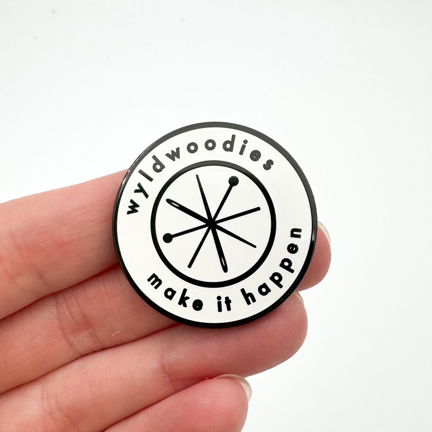 Wyldwoodies Make it Happen Enamel Pin