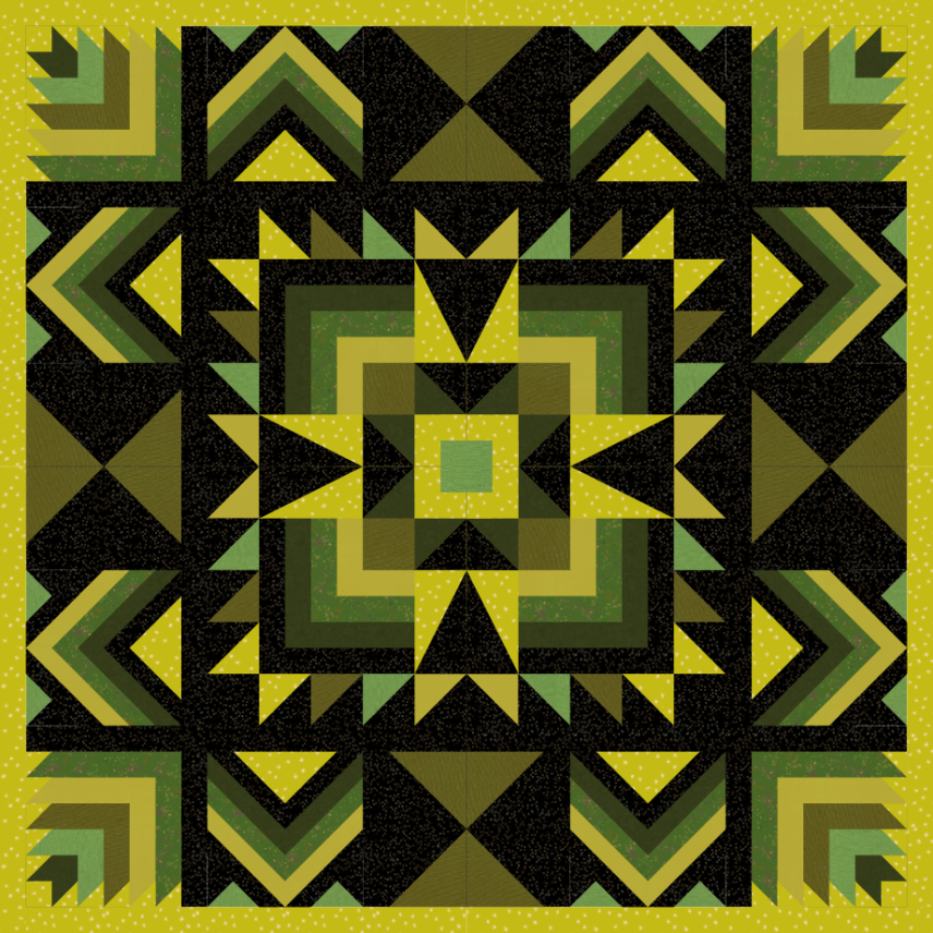 Joplin Quilt Kit - Wicked - Elphaba